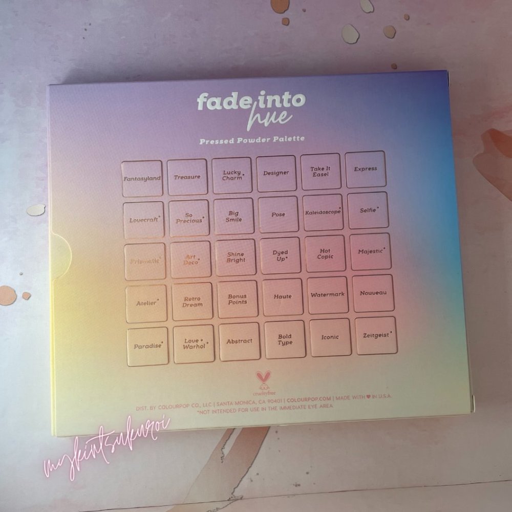 ✨PICK 2/$50✨ 🌈 Colourpop Fade into Hue Shadow Palette - Picture 5 of 10